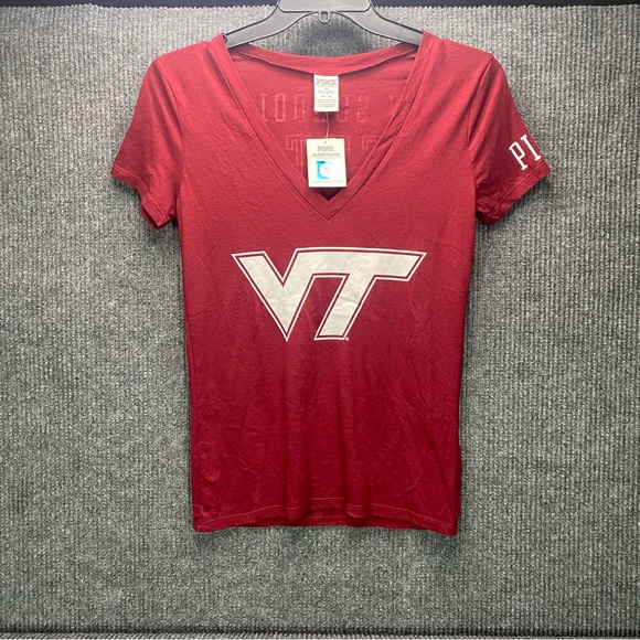 Pink Victoria’s Secret with 5th & Ocean Clothing  VT Shirt Size M - Picture 1 of 9